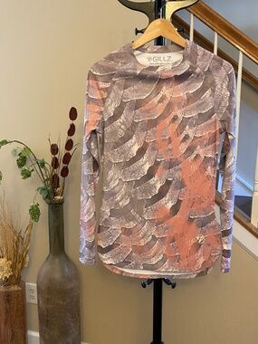 Gillz Women's Seabreeze Long Sleeve Fishing Shirt Size Large